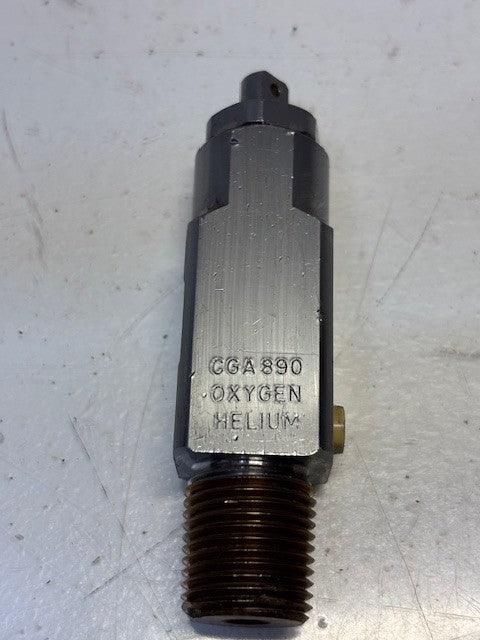 Sherwood CGA 890 Oxygen Helium Cylinder Valve | 1406 08N |