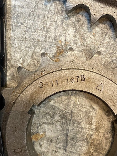 Engine Timing Kit 5-12, 168B 38-Teeth 17mm Bore 8-11, 167B 19-Teeth 40mm Bore