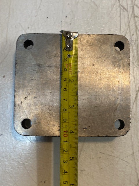 Vickers Hydraulic Valve Block Subplate 4-1/2" x 4" x 1-1/2" 17mm Bore