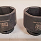 2 Quantity of Mixpower Sockets CR-MO 2-1/16" & 2-3/16" (2 Qty)