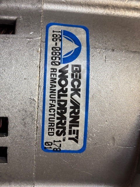 Beck Arnley Worldparts Remanufactured Alternator for Defender | 186-0860