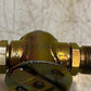 Brass Heater Control Valve 0028-03 | 19mm Thread HVAC Coolant Flow Valve