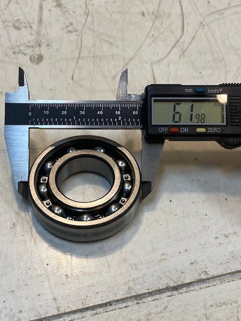 10 Quantity of NTN 6206C3 Single Row Radial Ball Bearings 30x62x16mm (10 Qty)