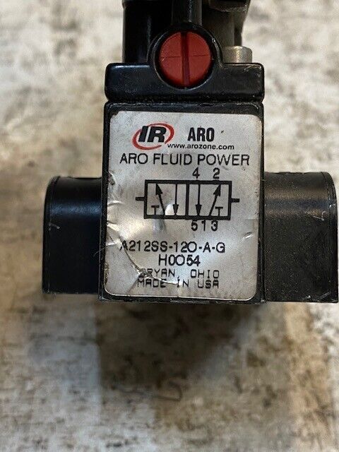 Arozone Aro Fluid Power Solenoid Air Control Valve A212SS-12O-A-G | H0O54