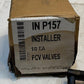 10 Quantity of IN P157 Installer PCV Valves 2" Long 19mm OD 8mm ID (10 Quantity)