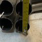 4-Pipe Exhaust Header Muffler CSP808 | 34872 | 18-1/2" Long 38mm Bore 45mm End