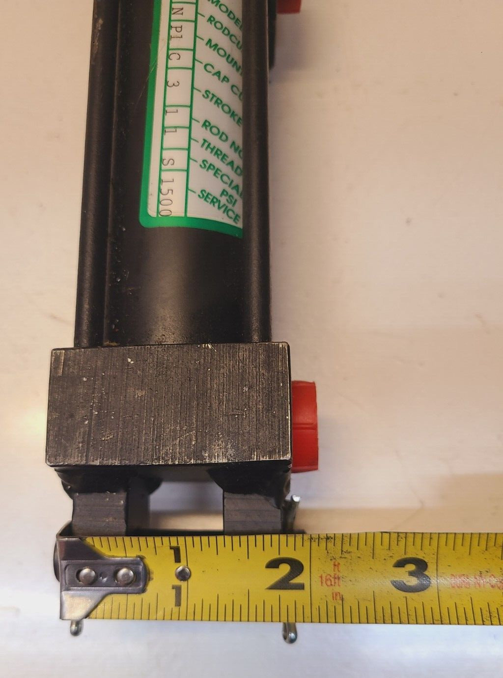 Cunningham Pneumatic Cylinder Model AO 62900-510