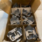 Federal Mogul Sterling Pistons H721P Set of 8 | 3-7/8" Dia. 17mm Pin Hole