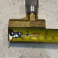 Parker Schrader Bellows 3371001 Brass Flow Control Valve 1/4" 250psi