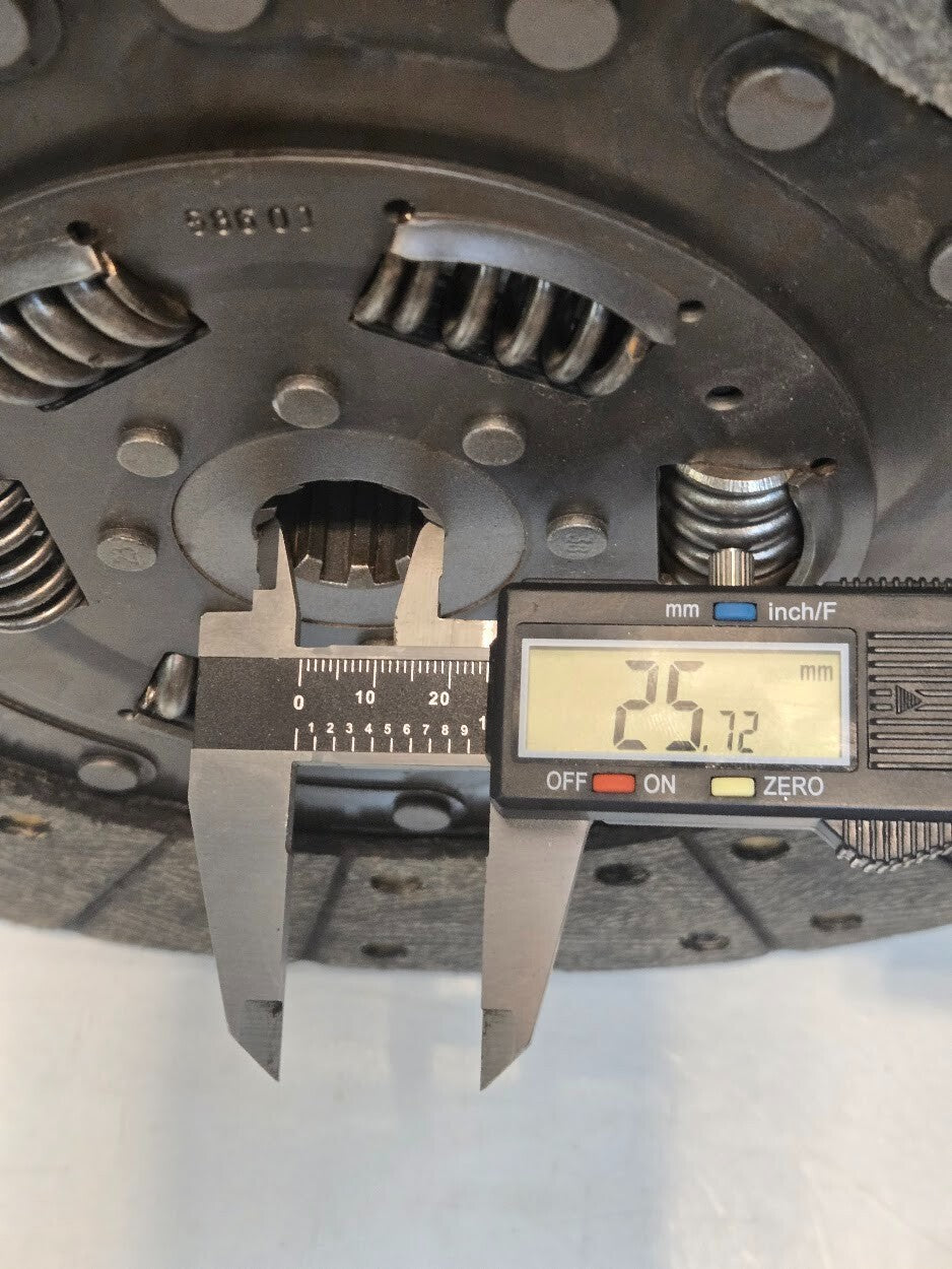 LuK Clutch Disc 58600 | 517 01 | 12-7/8" Diameter | 1 Inch 10 Spline Drive