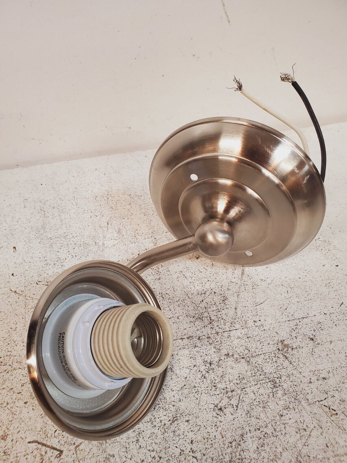 Progress Lighting  One Light Brushed Nickel Vanity Fixture P3059-09DI