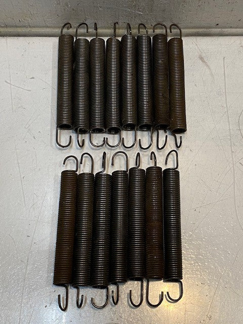 15 Qty of Springs w/ Hook on the Ends 6" Long 4-1/4" Spring 18mm OD (15 Qty)