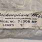 Buckingham MFG 71306 AP 6' | Anchor Point with 2 Rope Snaps 6' Length