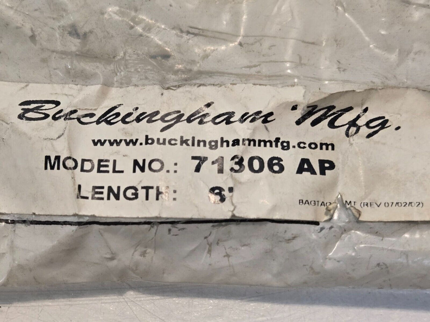 Buckingham MFG 71306 AP 6' | Anchor Point with 2 Rope Snaps 6' Length