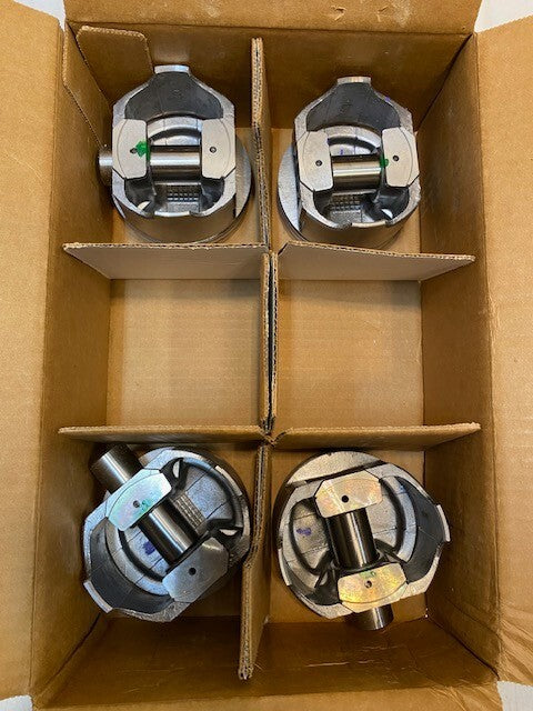 Badger Pistons Set of 4 P780H-075 | 3-3/8" Dia. 16mm Pin Hole