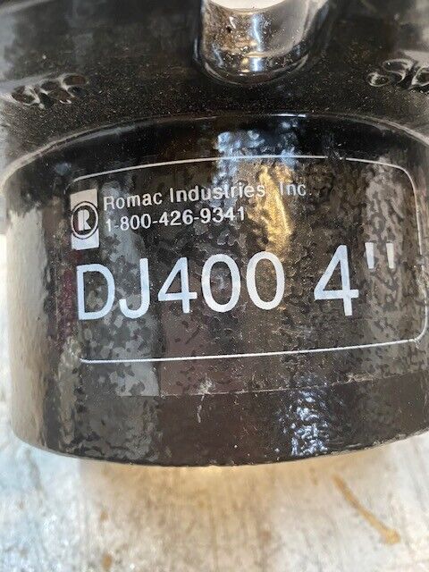 Romac Dismantling Joint Coupling Flanged Ductile Iron DJ400 4"