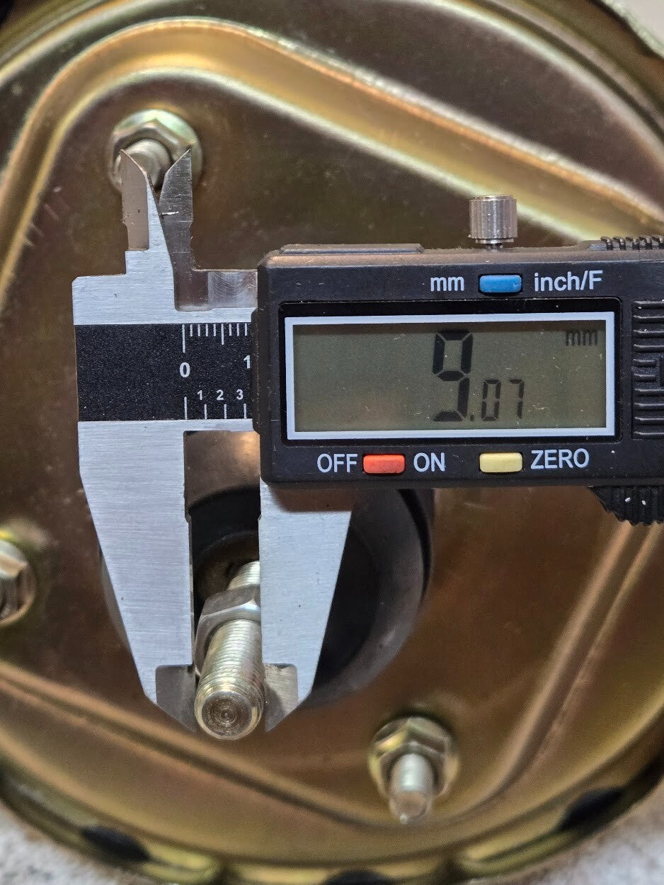 Brake Booster 8" Dual Diaphragm 6.75lbs 9.2mm Input Shaft