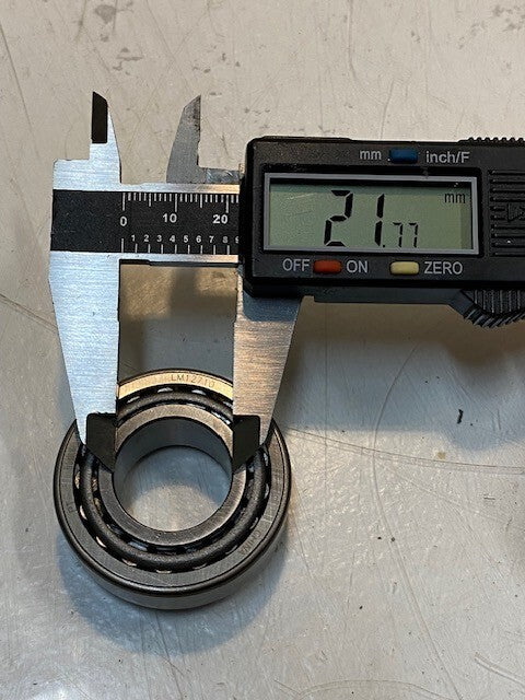 5 Quantity of Car Quest B-A12 Bearings LM12710/LM12749 (5 Quantity)
