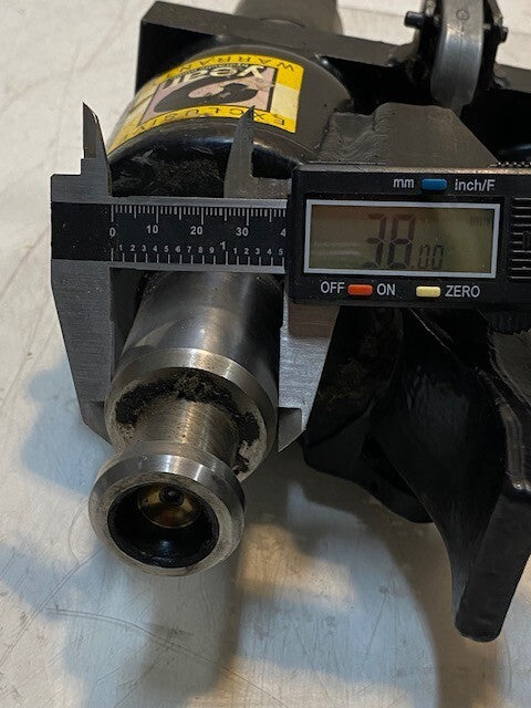 Hydraulic Cylinder Pump Part 0602 | 15" L 6-1/2" H 4-1/4" W 25mm Bore 51mm Shaft