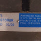 American Autogard Torque Limiter 201-AF3 | C079660
