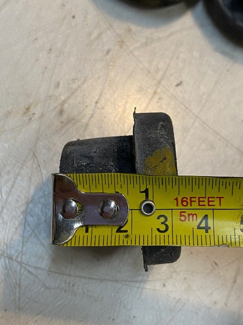 14 Quantity of Rubber Bushings 1-5/8" Dia 1-1/2" Tall 13mm Bore (14 Quantity)