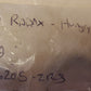 2 Quantity of MGM Radax Ball Bearings 6205-2RS (2 Qty)