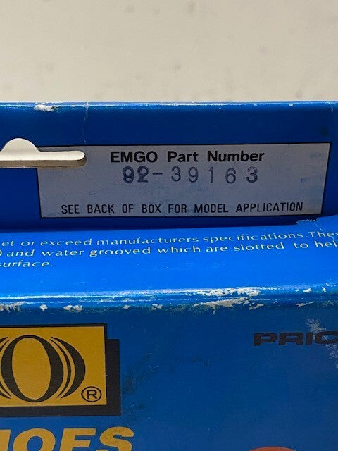 Emgo Brake Shoes 92-39163