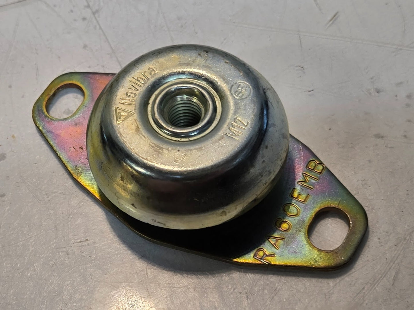 2 Quantity of Novibra M12 RA60EMB Vibration Isolators | Max Load 120 Kg (2 Qty)