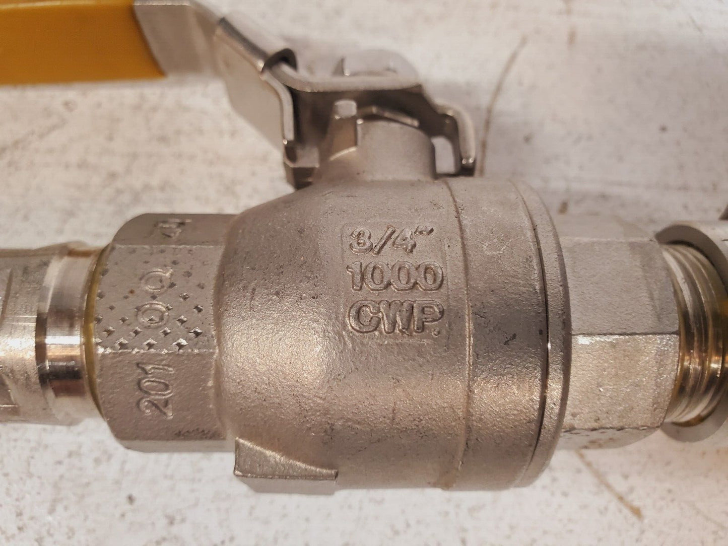 Sharpe Ball Valve  3/4" CF8M 1000 CWP 50M760