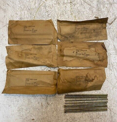 6 Bags of 10 Quantity of 5307-489-1128 Studs DSA500-74-P-7625 (60 Qty Total)