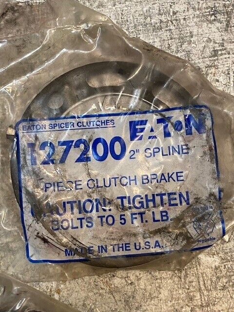 3 Quantity of Eaton 127200 2" Spline 2-Piece Clutch Brakes (3 Quantity)