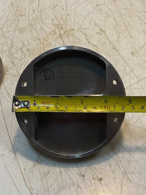 2 Qty of Barber-Colman Bleed Air Checks CYLB 104-901, CYLB 9870-2, 1858 (2 Qty)