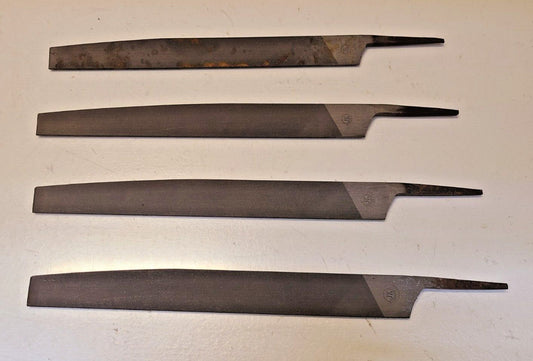 4 Quantity of Vintage JK Sunflower Files Smooth 10" Long (4 Qty)