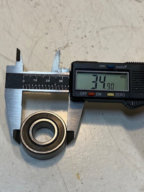 7 Quantity of Peer 99502H Bearings 35mm OD 16mm Bore 11mm Thick (7 Quantity)