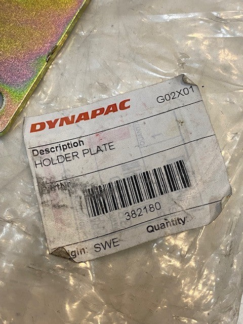 Dynapac Holder Plate 382180