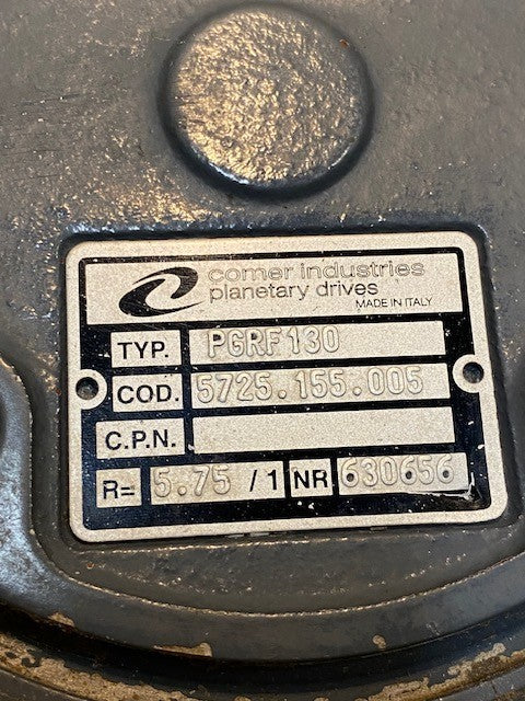 Comer Industries PGRF130 | 5725.155.005 Final Drive Track Motor