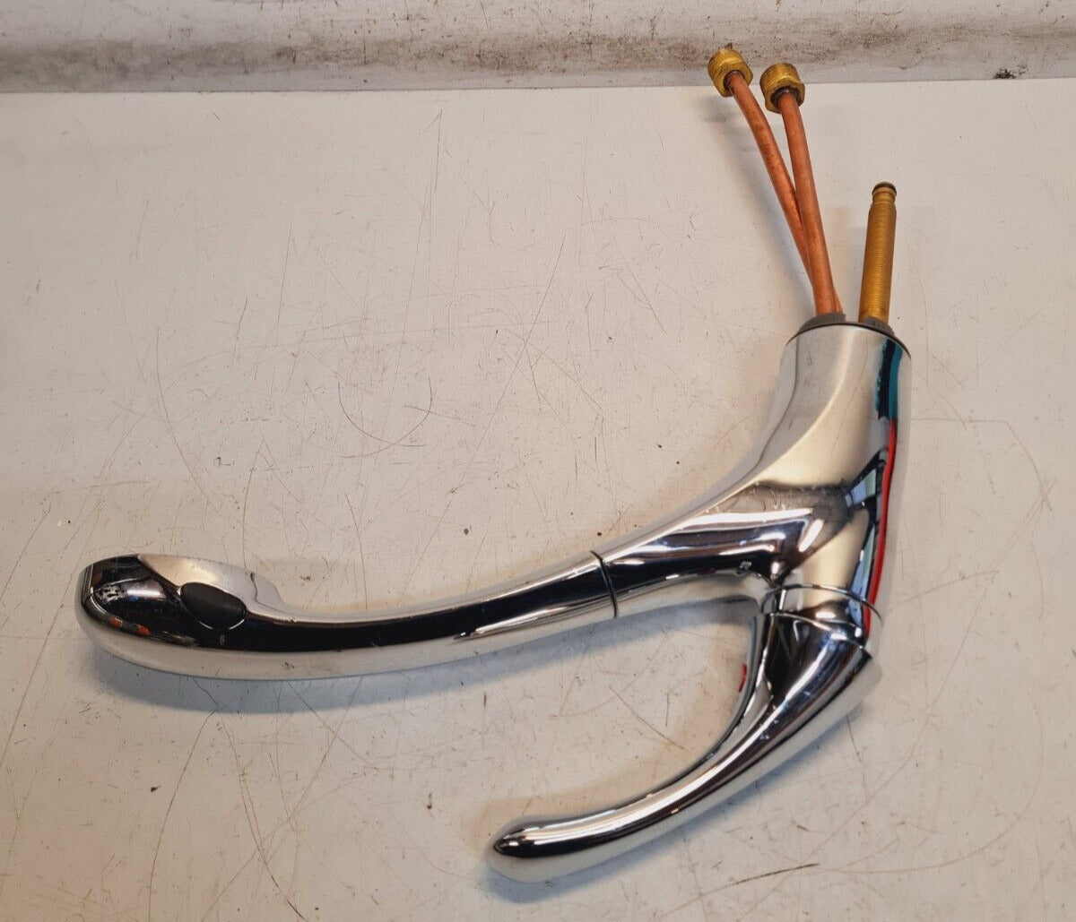 Delta Chrome Kitchen Faucet Single Handle 470-DST