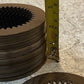 32 Quantity of Friction Clutch Disc Plates 4-1/4" Dia. 38-Teeth (32 Quantity)