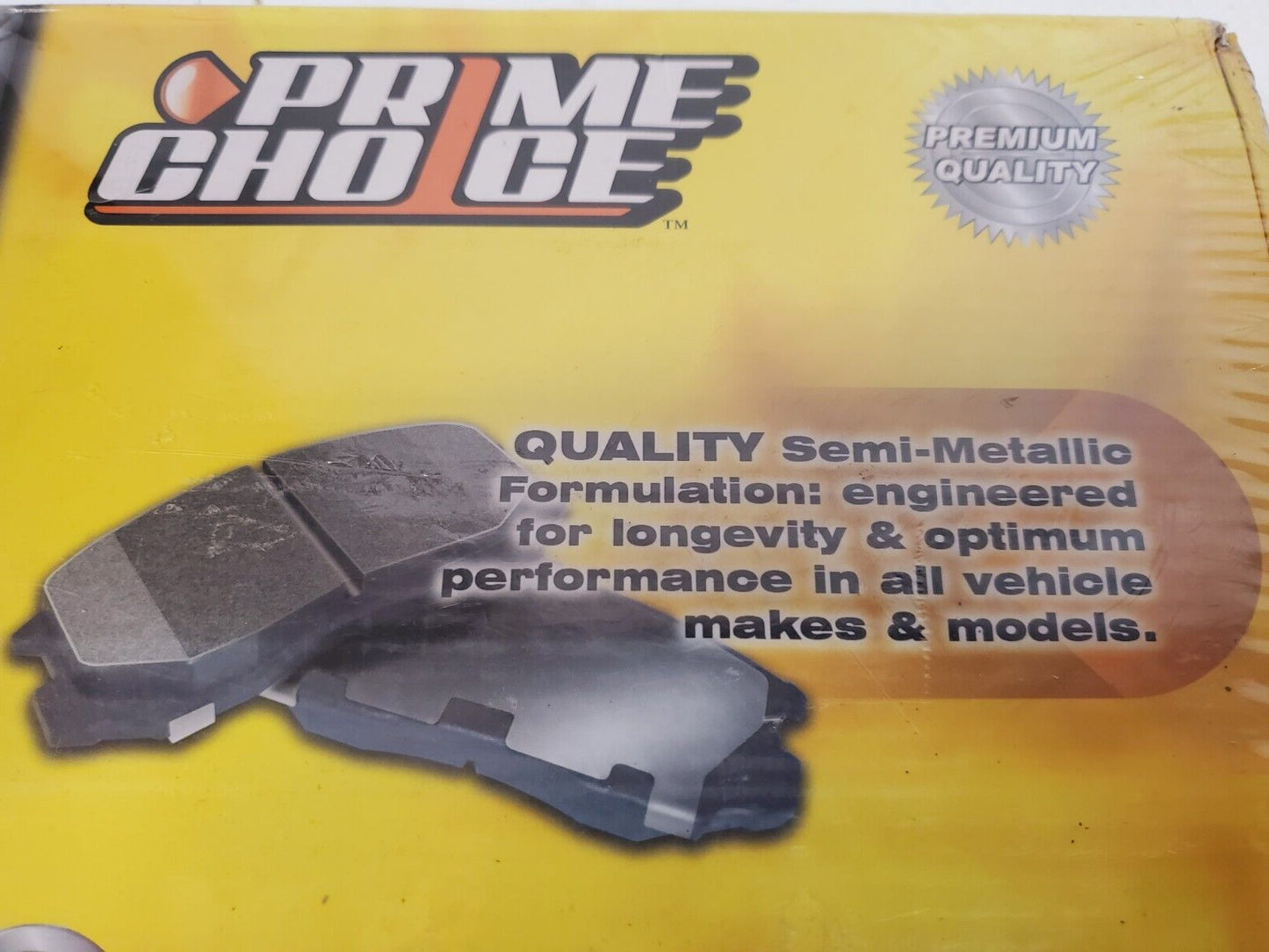 Prime Choice Direct Fit Premium Brake Pads | SMK857 |