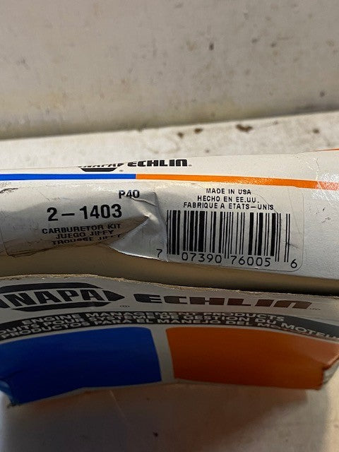 Napa Echlin 2-1403 Carburetor Kit