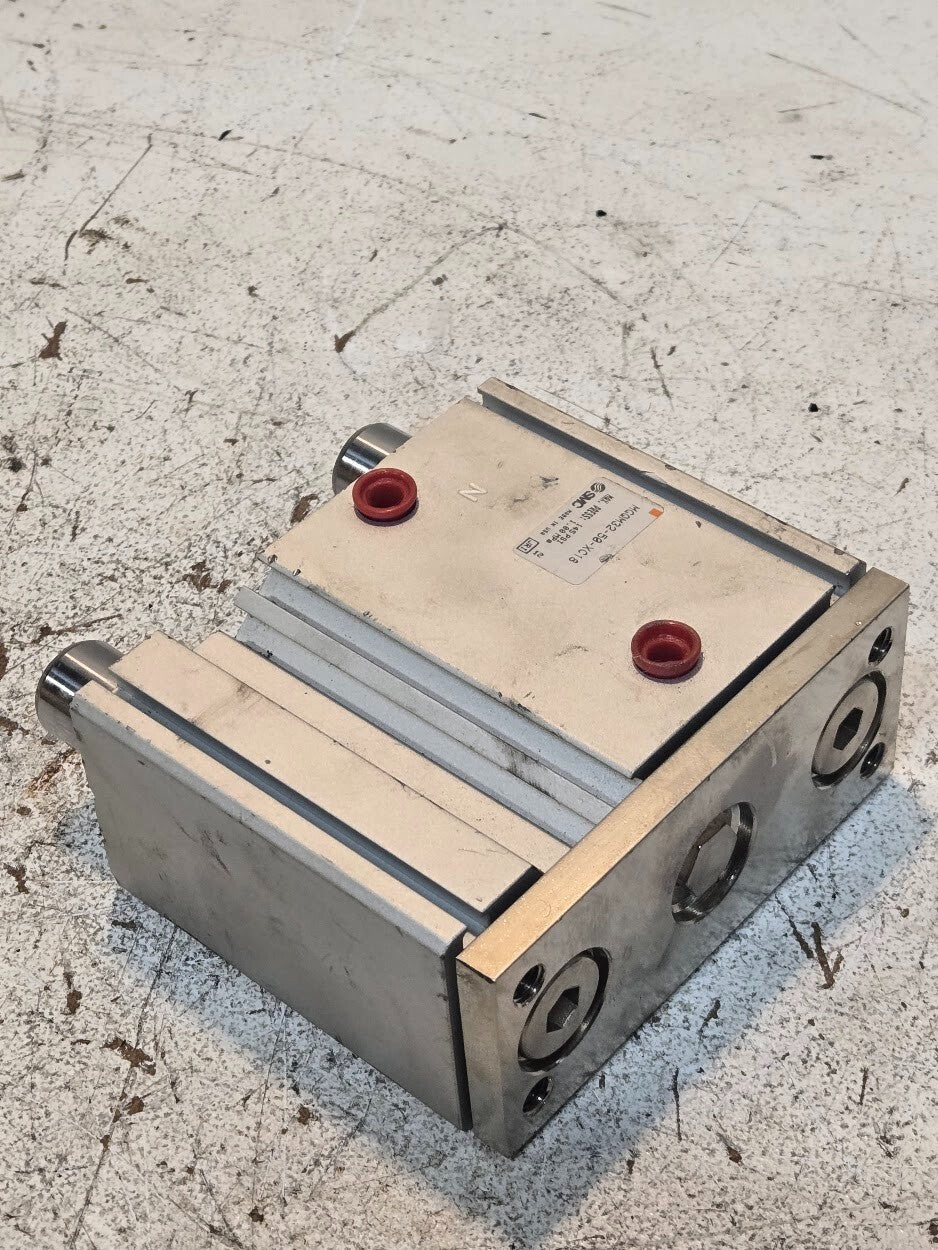 SMC Guided Pneumatic Cylinder MGQM32-50-XC18 | 145 PSI See Pictures