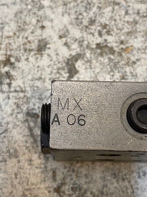 Hydraulic Solenoid Valve MX-A-06 | 150-S | 5" x 2-3/4" x 1"