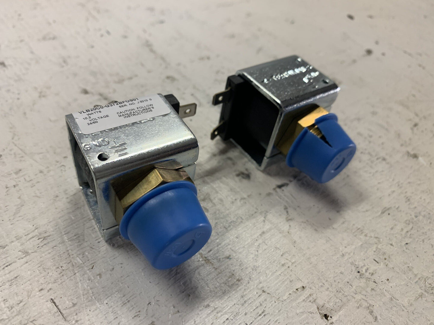 2 Parker Hannifin 10.2W Shut Off Valve VLB20C0-G372BFOS01 (Pack Of 2)