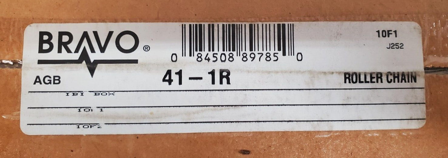 3 Quantity of Bravo Standard Roller Chains AGB 41-1R | 10F1 | J252 (3 Qty)