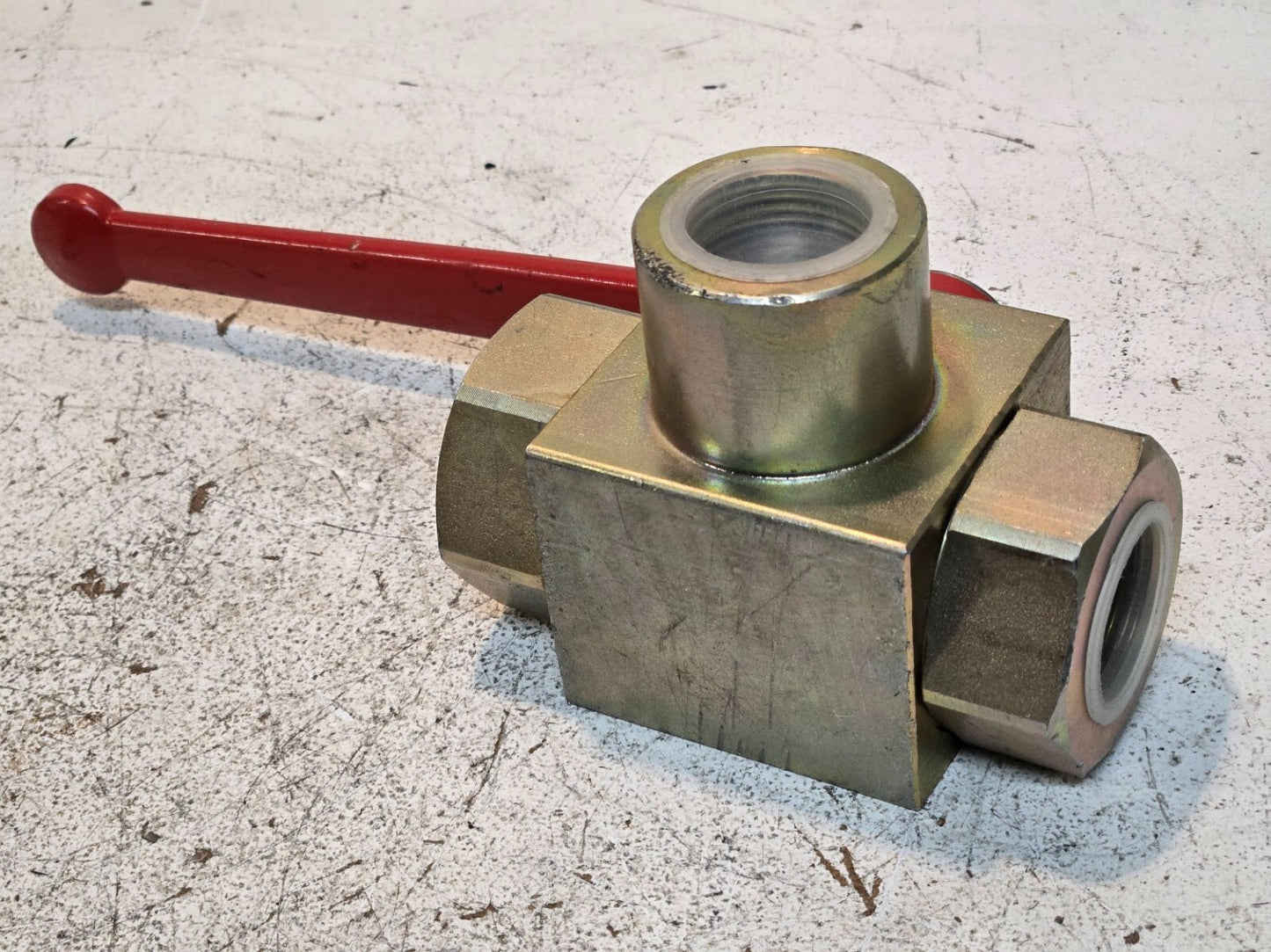 Anchor Flange 3-Way Block Body Threaded Valve AE3LN1-11DB | 5075 PSI