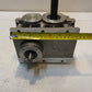 Right Angle Gearbox A080396 | 9" L 6-3/4" W 6-1/2" H 18mm Shaft 15mm Shaft