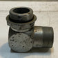Hydraulic Elbow Adapter 3-1/2" L 3-1/4" H 47mm OD Thread 33mm ID