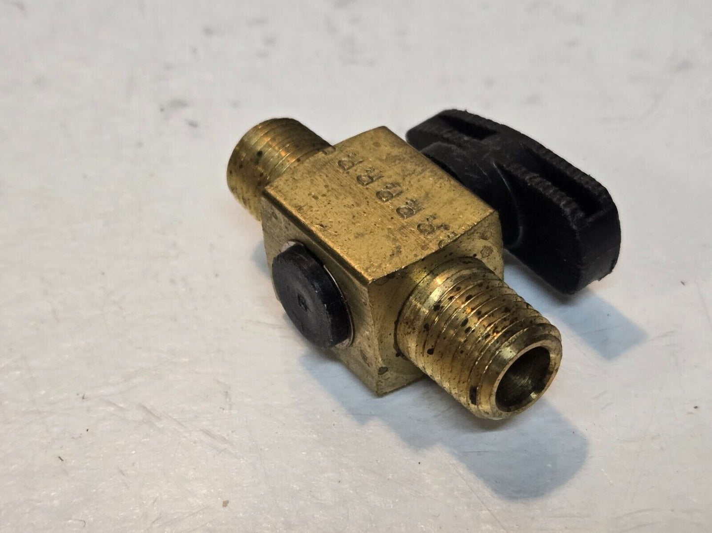 5 Quantity of Quarter Turn Plug Valves 1/4"x1/4" MPT for Parker PV607-4 (5 Qty)