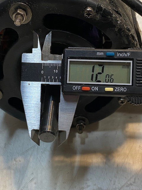 Powermax Qibao Fan Motor Model No. HVP-30D 120VAC 60Hz 3.0A