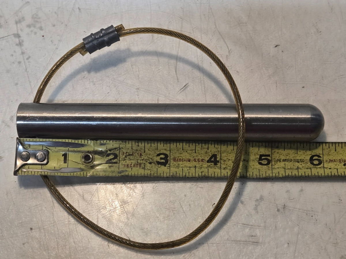2 Quantity of Headless Straight Pins 16A11125-9 6" Long 3/4" Diameter (2 Qty)